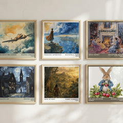 West of Eden literary art print colour and style options – Harry Harrison book art