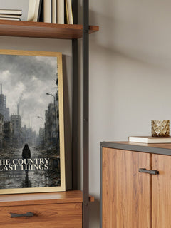 In the Country of Last Things book watercolour illustration paper finish options – matte satin gloss