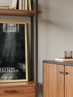 Letters from prison book watercolour illustration paper finish options – matte satin gloss