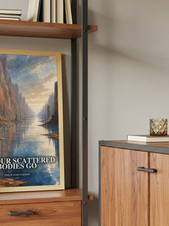 To your scattered bodies go book watercolour illustration paper finish options – matte satin gloss