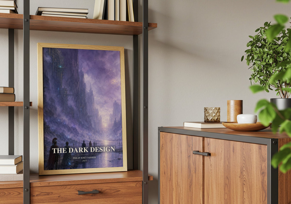 The dark design book watercolour illustration paper finish options – matte satin gloss