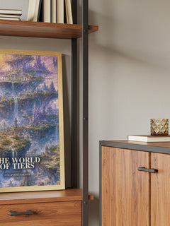The World of Tiers book watercolour illustration paper finish options – matte satin gloss