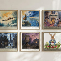 Poems by John Keats literary art print colour and style options – John Keats book art