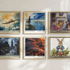 The Battle of Corrin literary art print colour and style options – Brian Herbert book art