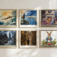 A day of pleasure literary art print colour and style options – Isaac Bashevis Singer book art