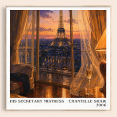 His Secretary Mistress literary book poster by Chantelle Shaw – framed literary art print