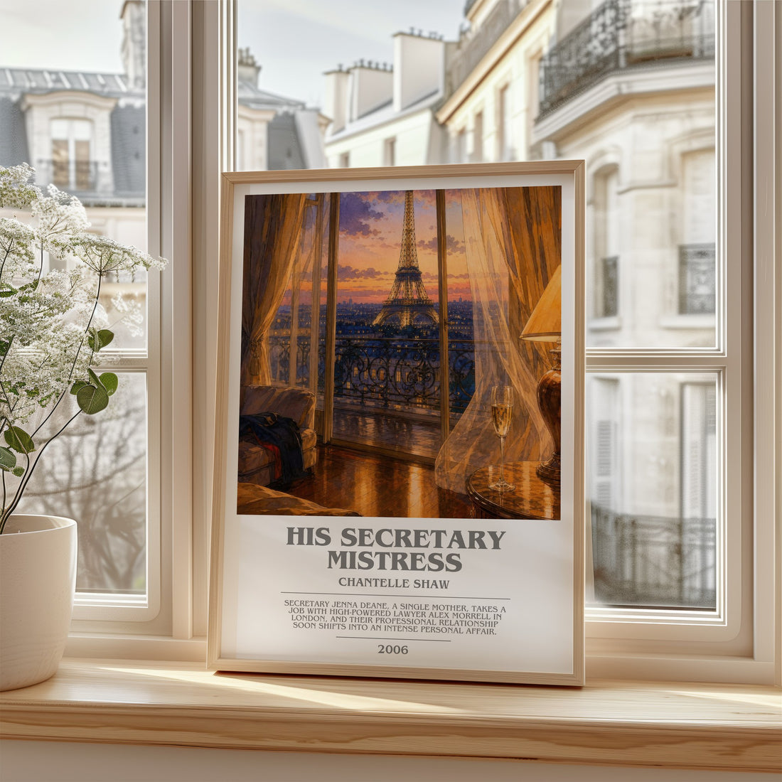 His Secretary Mistress bookish poster colour and style options – Chantelle Shaw book art