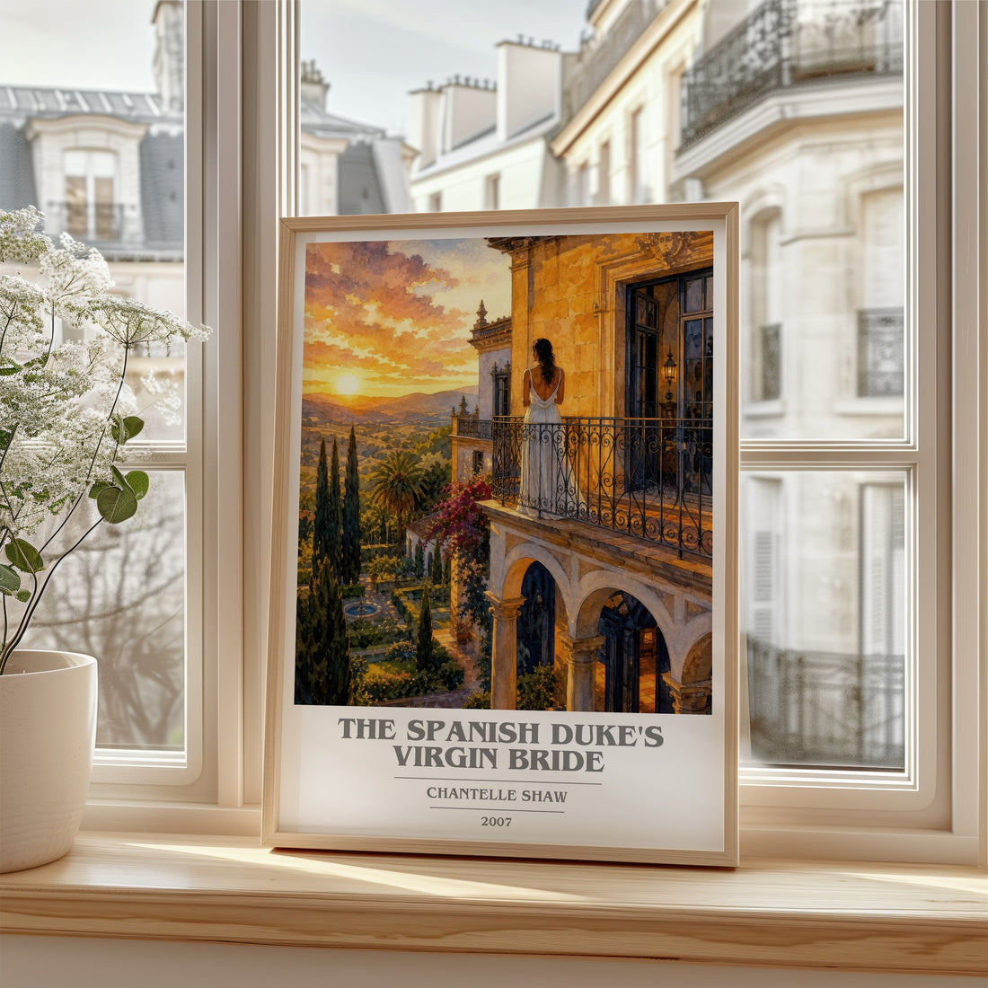 The Spanish Duke's Virgin Bride book cover poster colour and style options – Chantelle Shaw book art