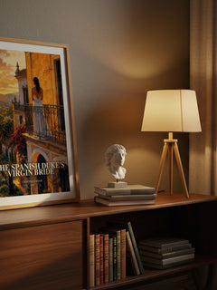 The Spanish Duke's Virgin Bride watercolour print on bookshelf – Chantelle Shaw fan gift