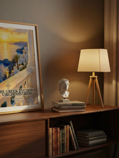 The Greek Tycoon's Virgin Mistress watercolour print on bookshelf – Chantelle Shaw fan gift