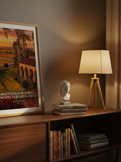 Argentinian Playboy, Unexpected Love-Child watercolour print on bookshelf – Chantelle Shaw fan gift