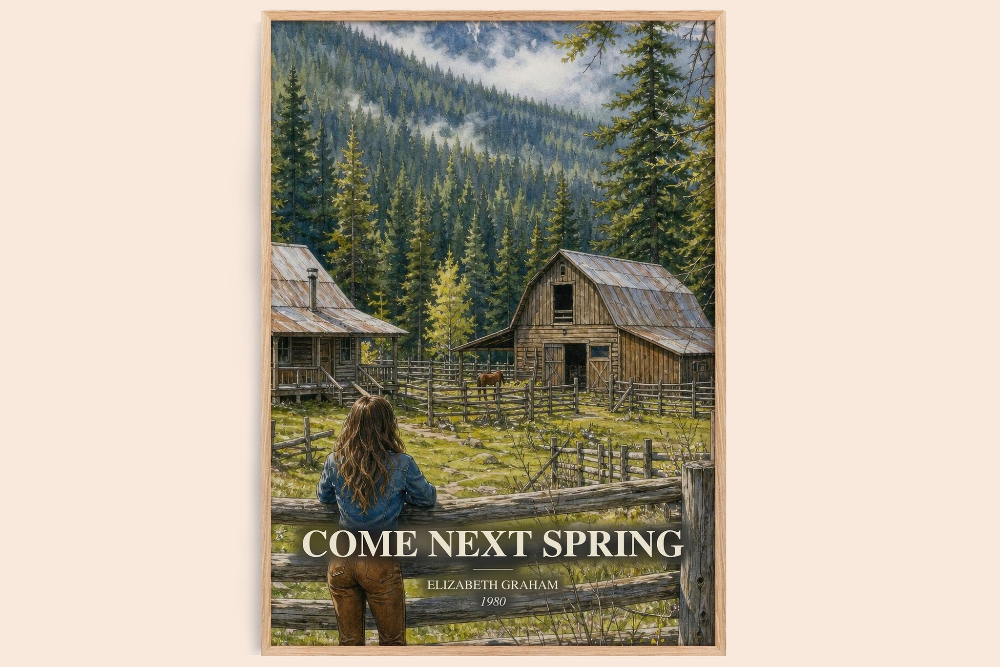 Come Next Spring Book Watercolour Illustration by Elizabeth Graham