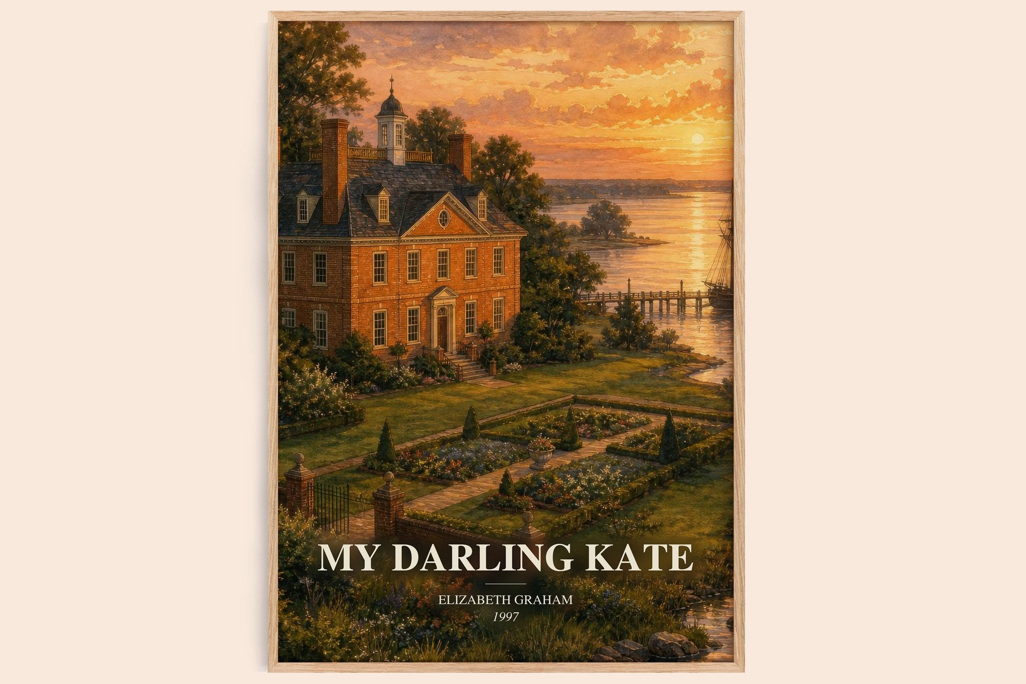 My darling Kate Book Watercolour Illustration by Elizabeth Graham