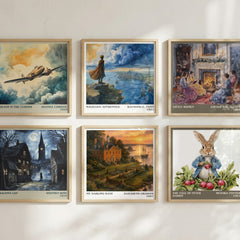 My darling Kate literary art print colour and style options – Elizabeth Graham book art