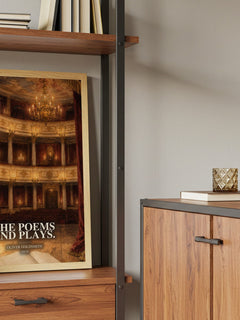 The poems and plays. book watercolour illustration paper finish options – matte satin gloss