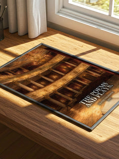 The poems and plays. watercolour book poster framed on wall – poetry wall art
