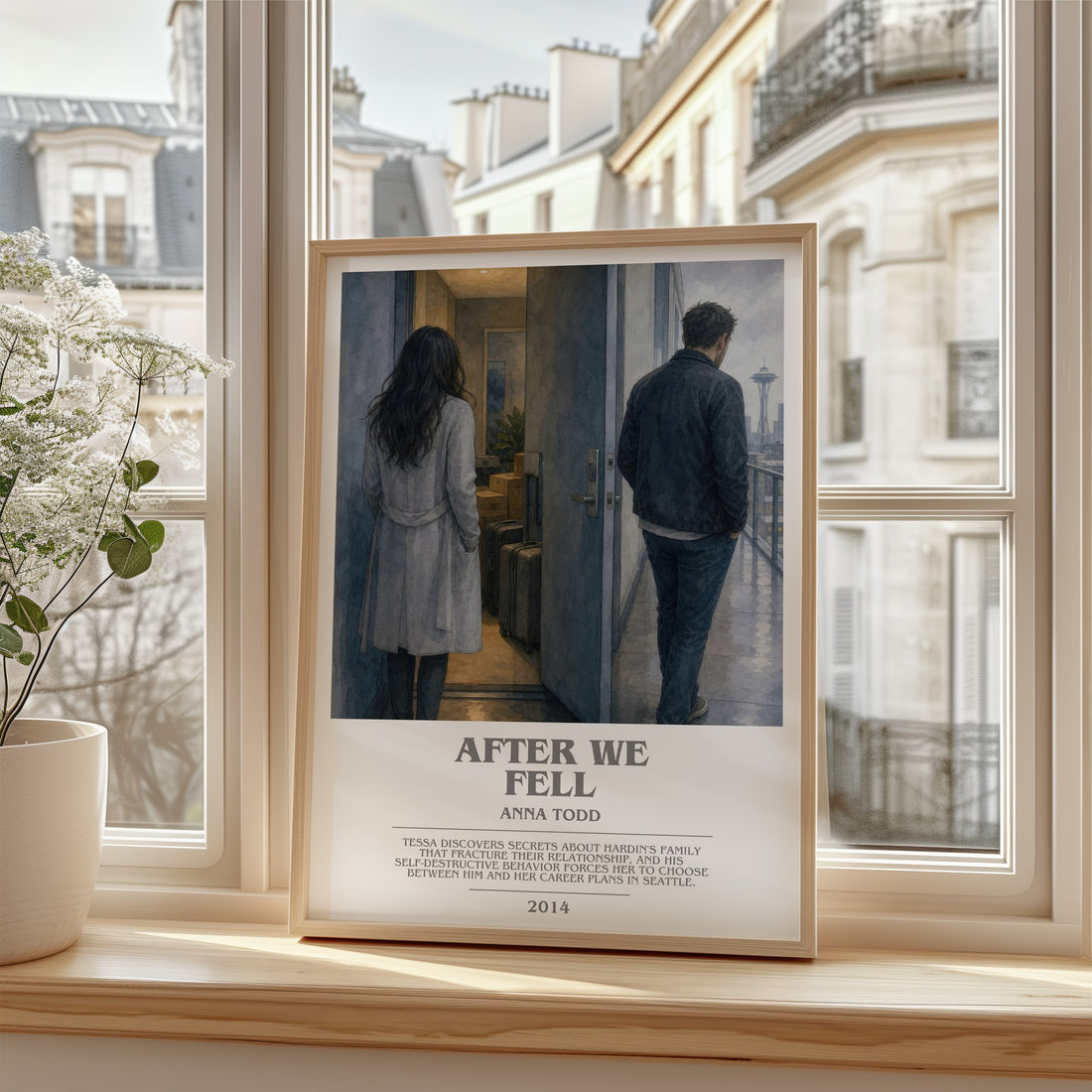 After We Fell bookish poster colour and style options – Anna Todd book art