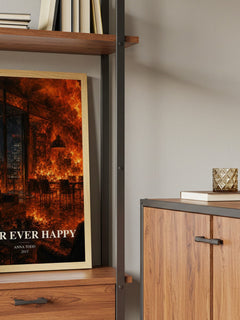 After Ever Happy book watercolour illustration paper finish options – matte satin gloss