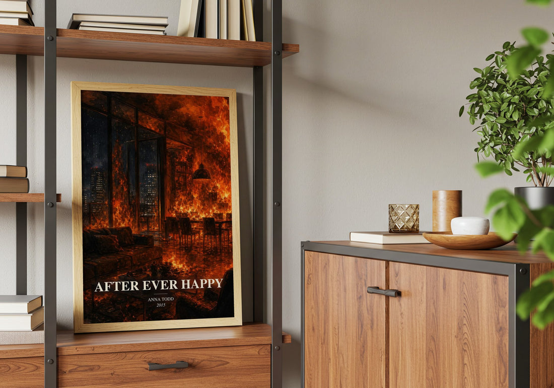 After Ever Happy book watercolour illustration paper finish options – matte satin gloss