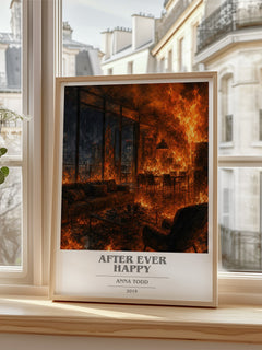 After Ever Happy book cover poster colour and style options – Anna Todd book art