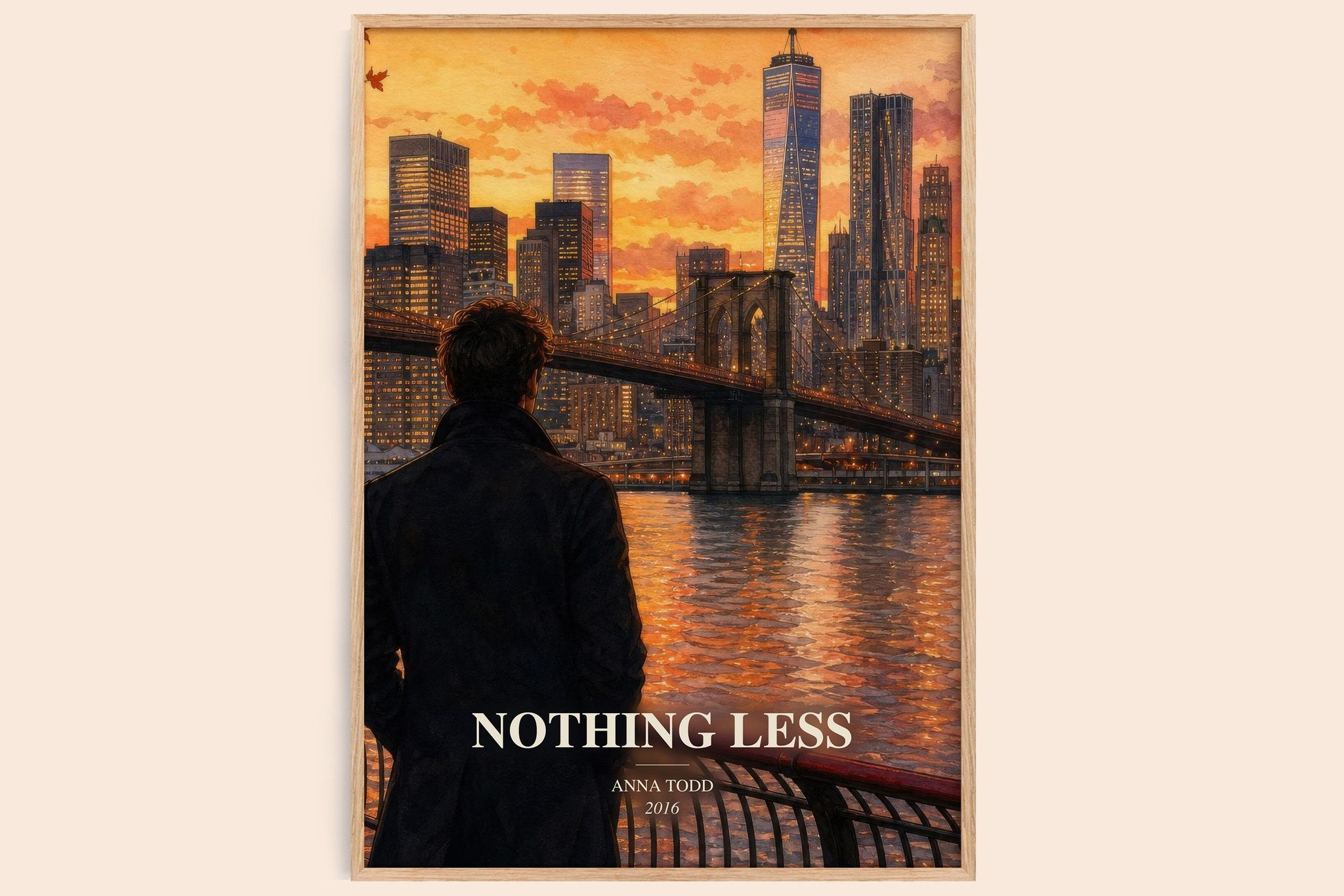 Nothing less Book Watercolour Illustration by Anna Todd