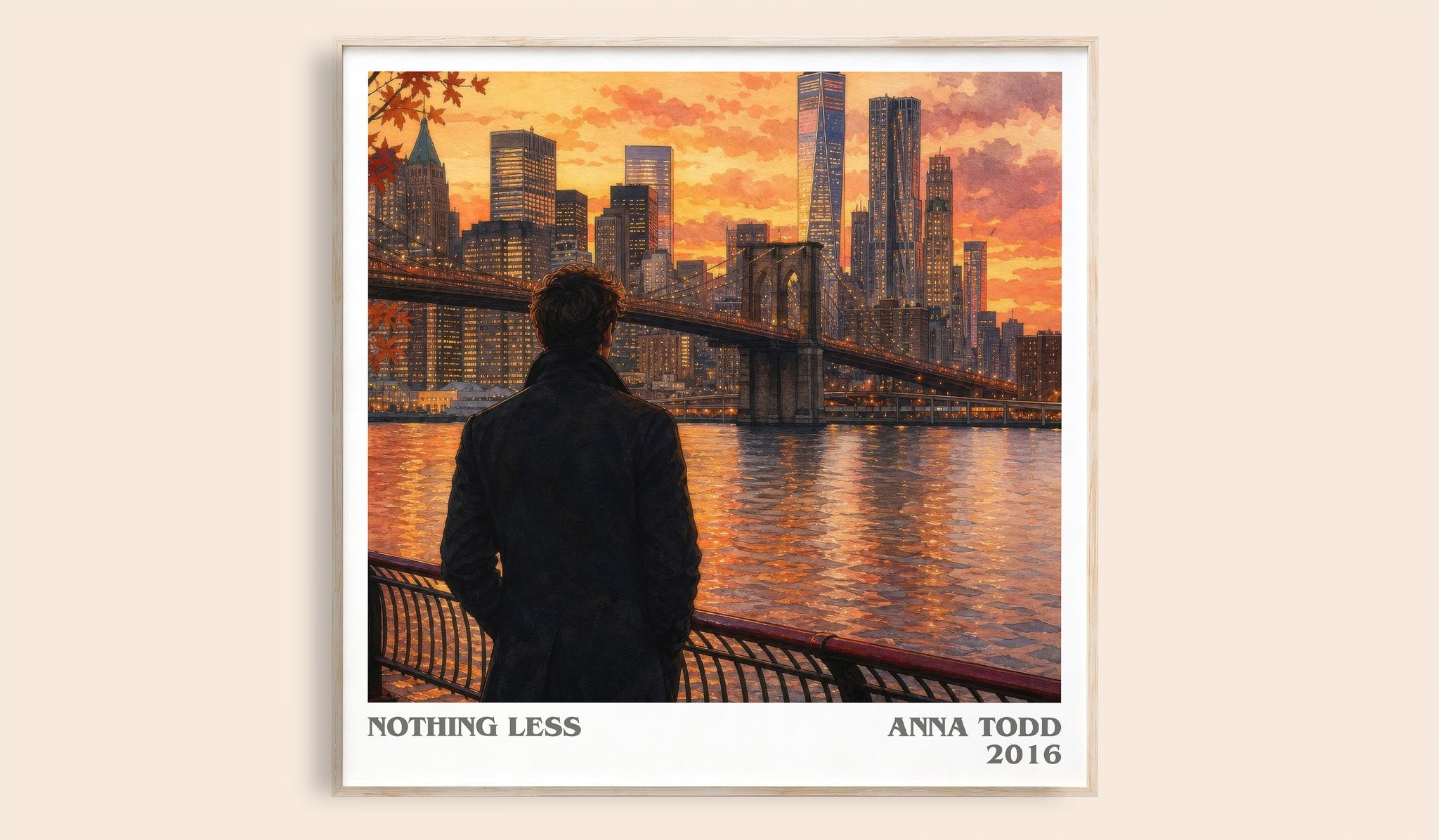 Nothing less Literary Art Print by Anna Todd