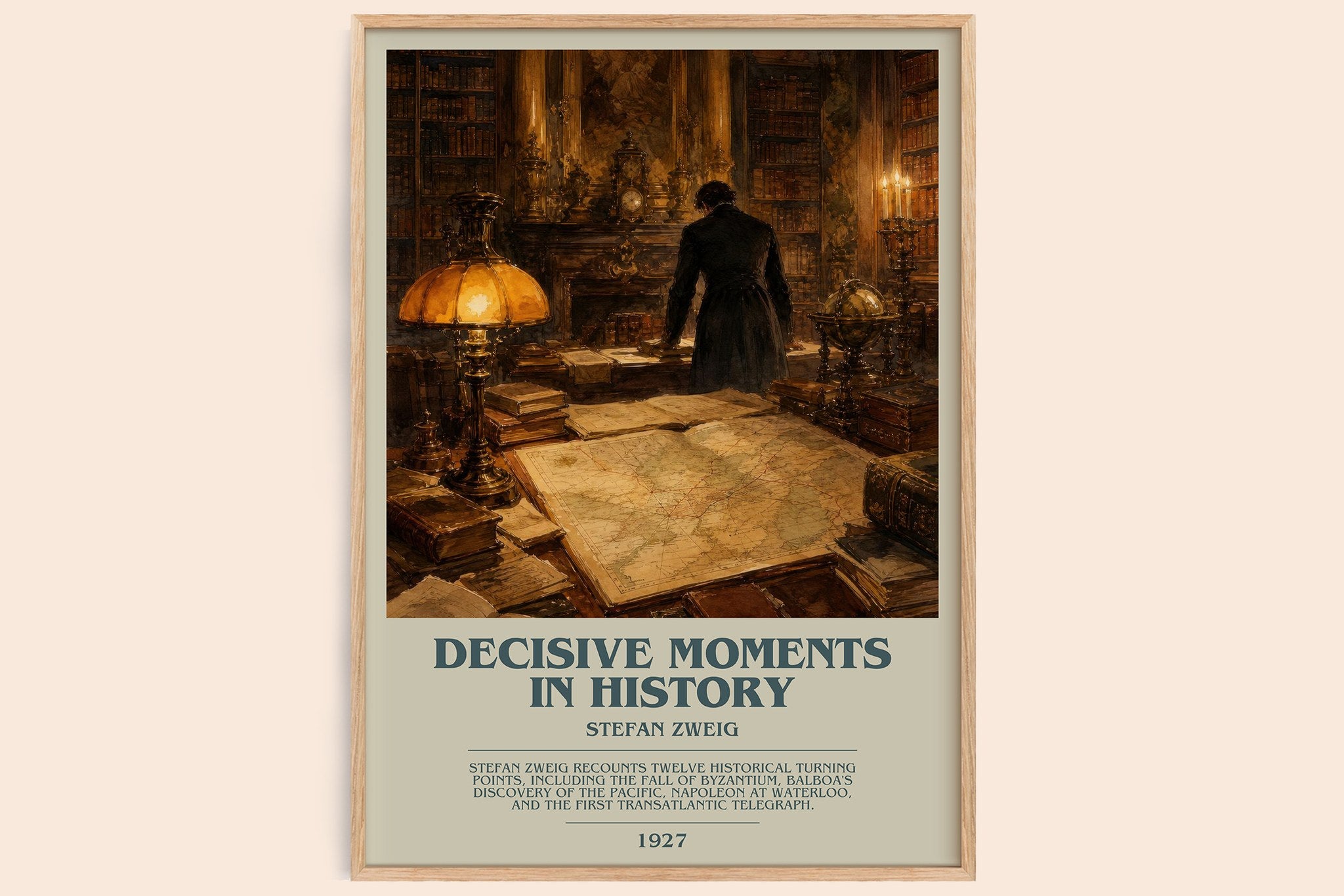 Decisive moments in history Bookish Wall Art by Stefan Zweig
