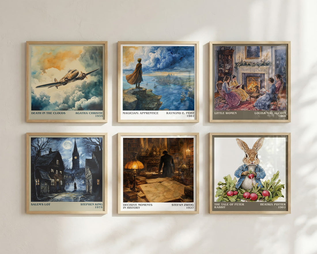 Decisive moments in history literary art print colour and style options – Stefan Zweig book art