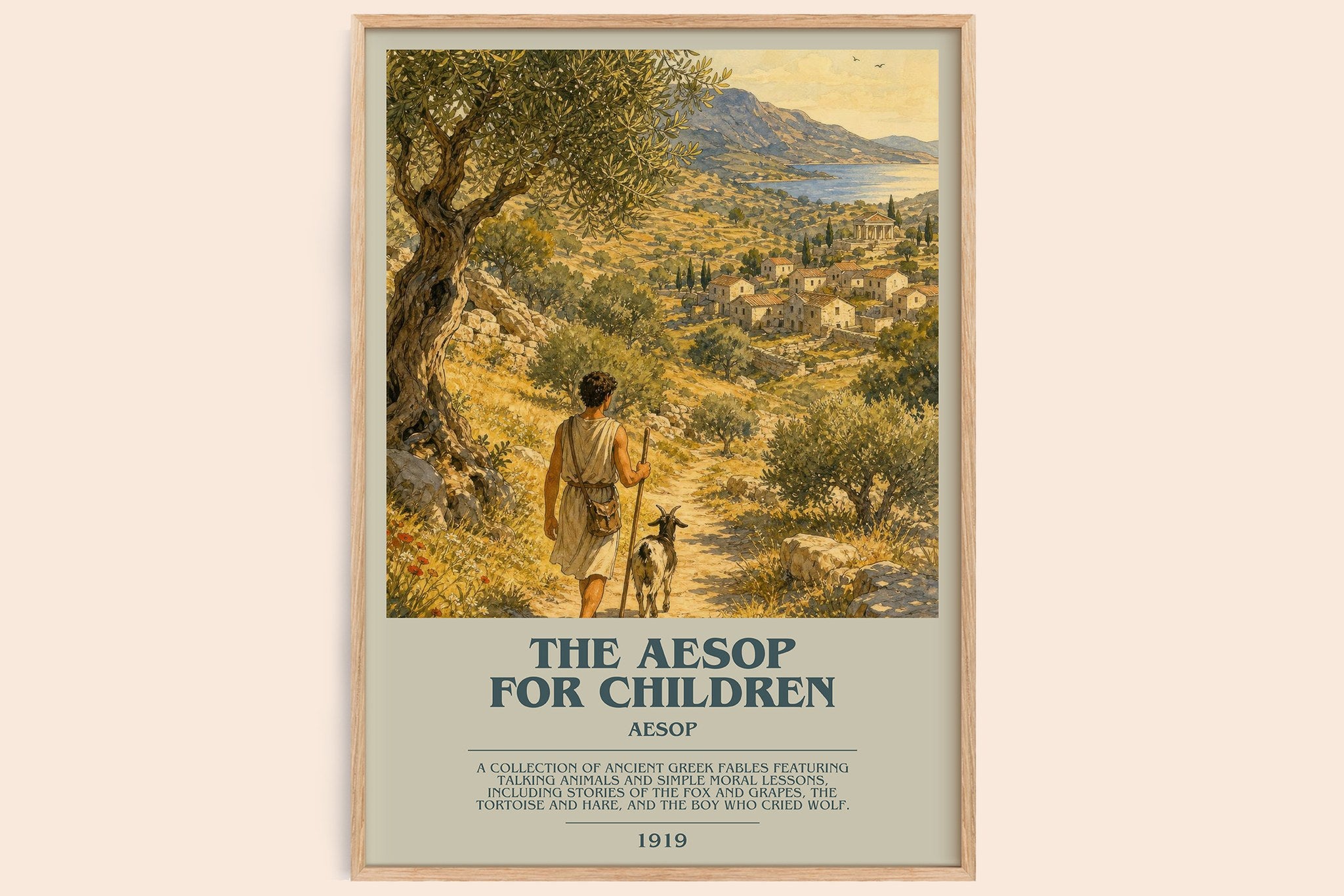 The Aesop for children Bookish Wall Art by Aesop
