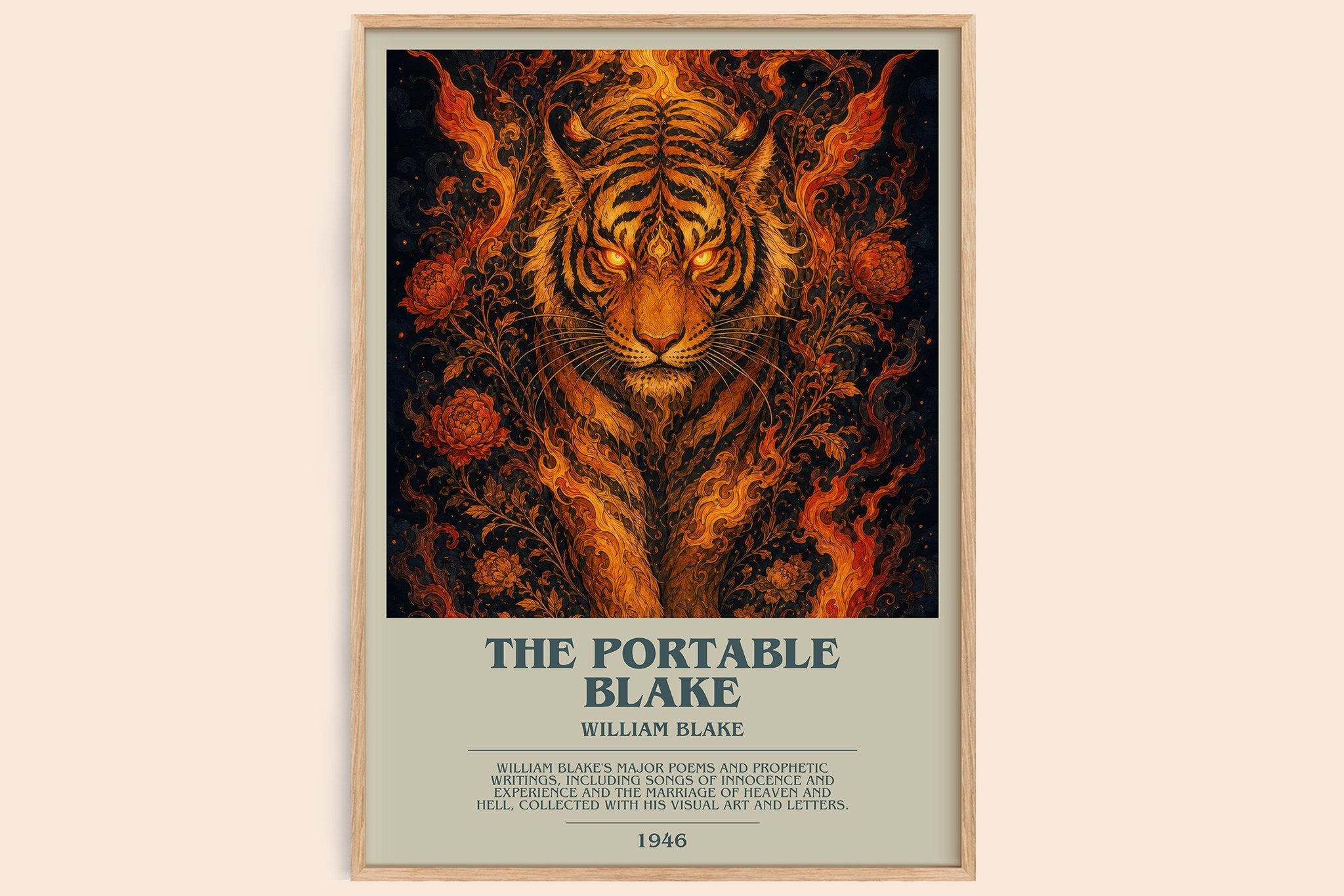 The portable Blake Bookish Wall Art by William Blake