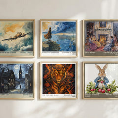 The portable Blake literary art print colour and style options – William Blake book art