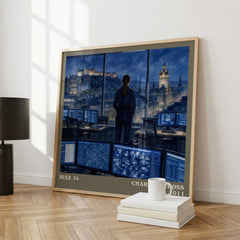 Rule 34 literary print framed by window – literary home decor