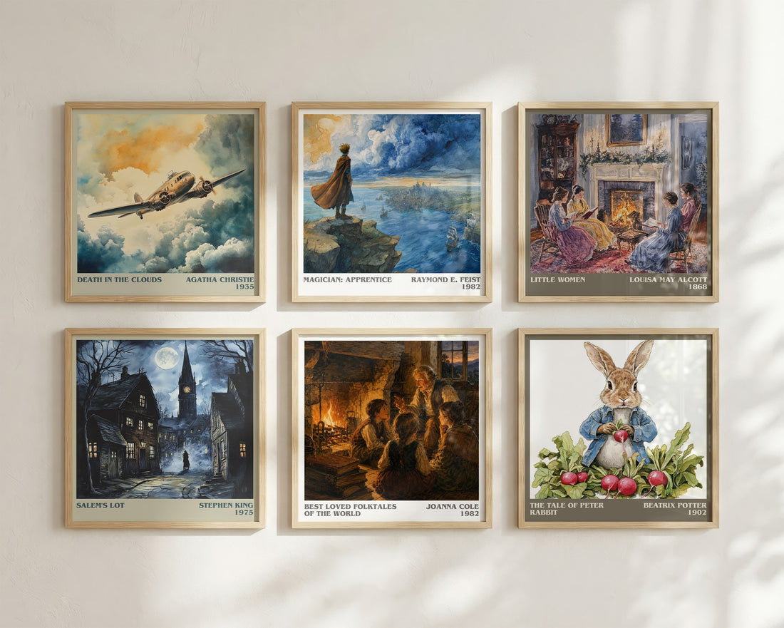 Best Loved Folktales of the World literary art print colour and style options – Joanna Cole book art