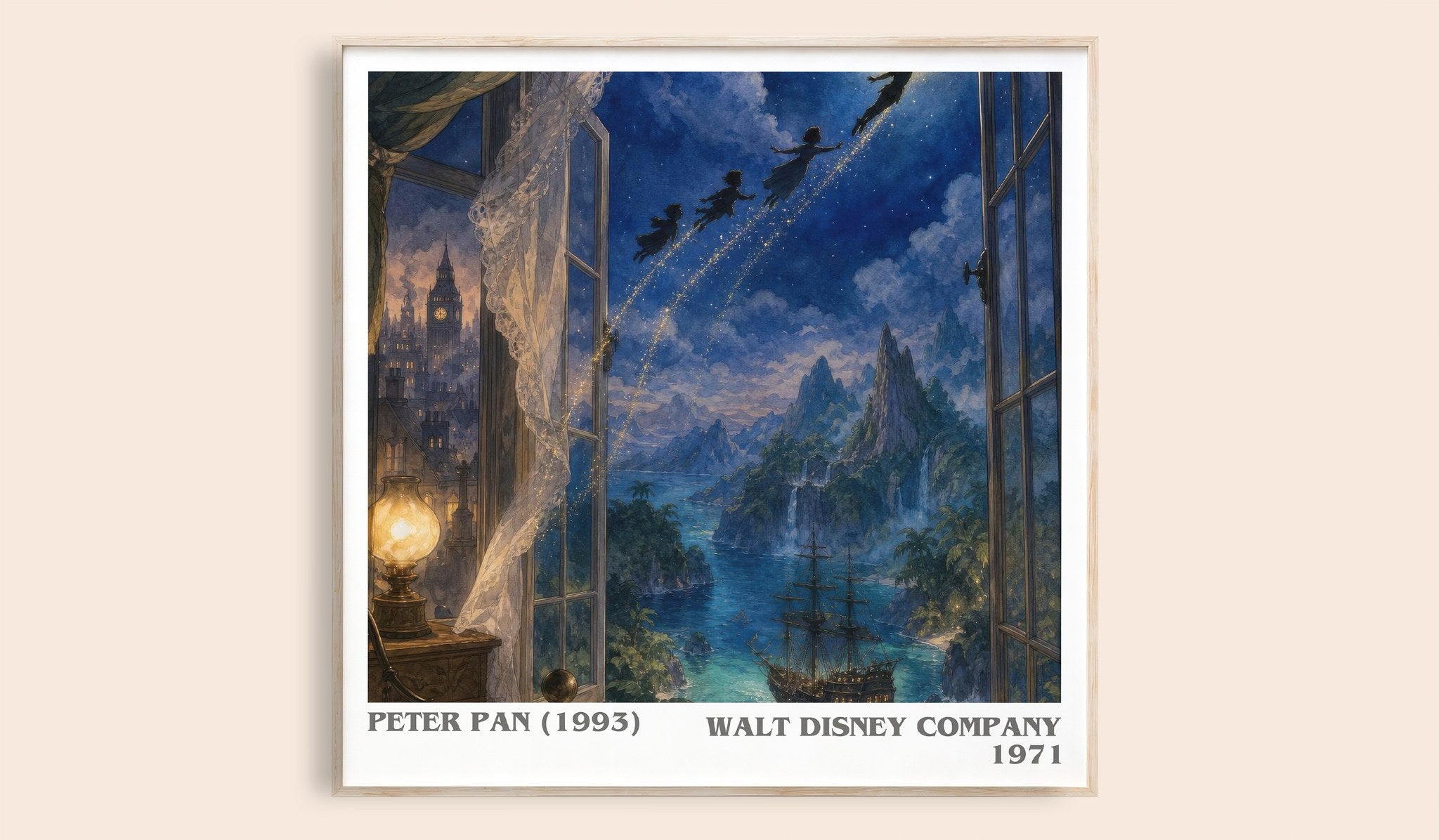 Peter Pan (1993) Literary Art Print by Walt Disney Company