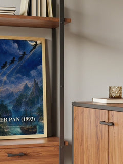 Peter Pan (1993) book watercolour illustration paper finish options – matte satin gloss