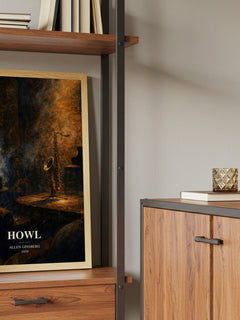 Howl book watercolour illustration paper finish options – matte satin gloss