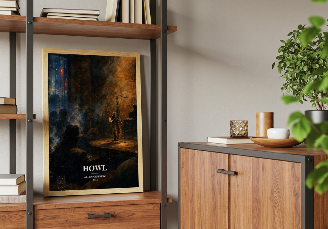 Howl book watercolour illustration paper finish options – matte satin gloss