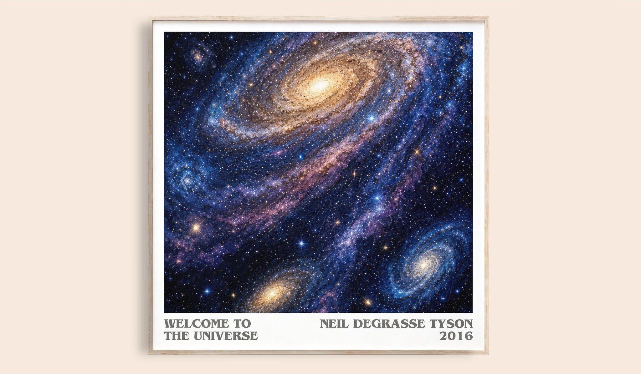 Welcome to the Universe Literary Art Print by Neil deGrasse Tyson
