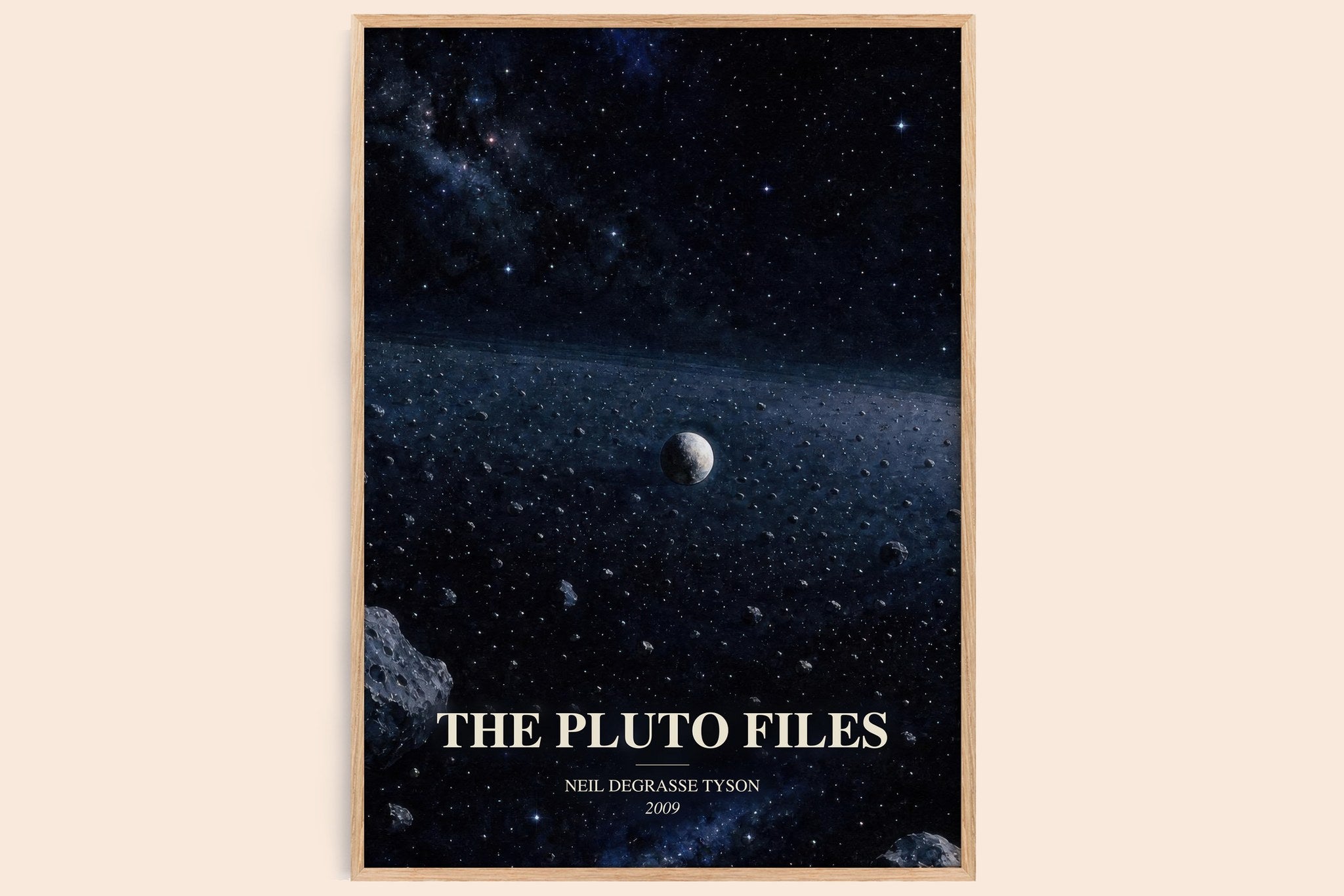 The Pluto Files Book Watercolour Illustration by Neil deGrasse Tyson