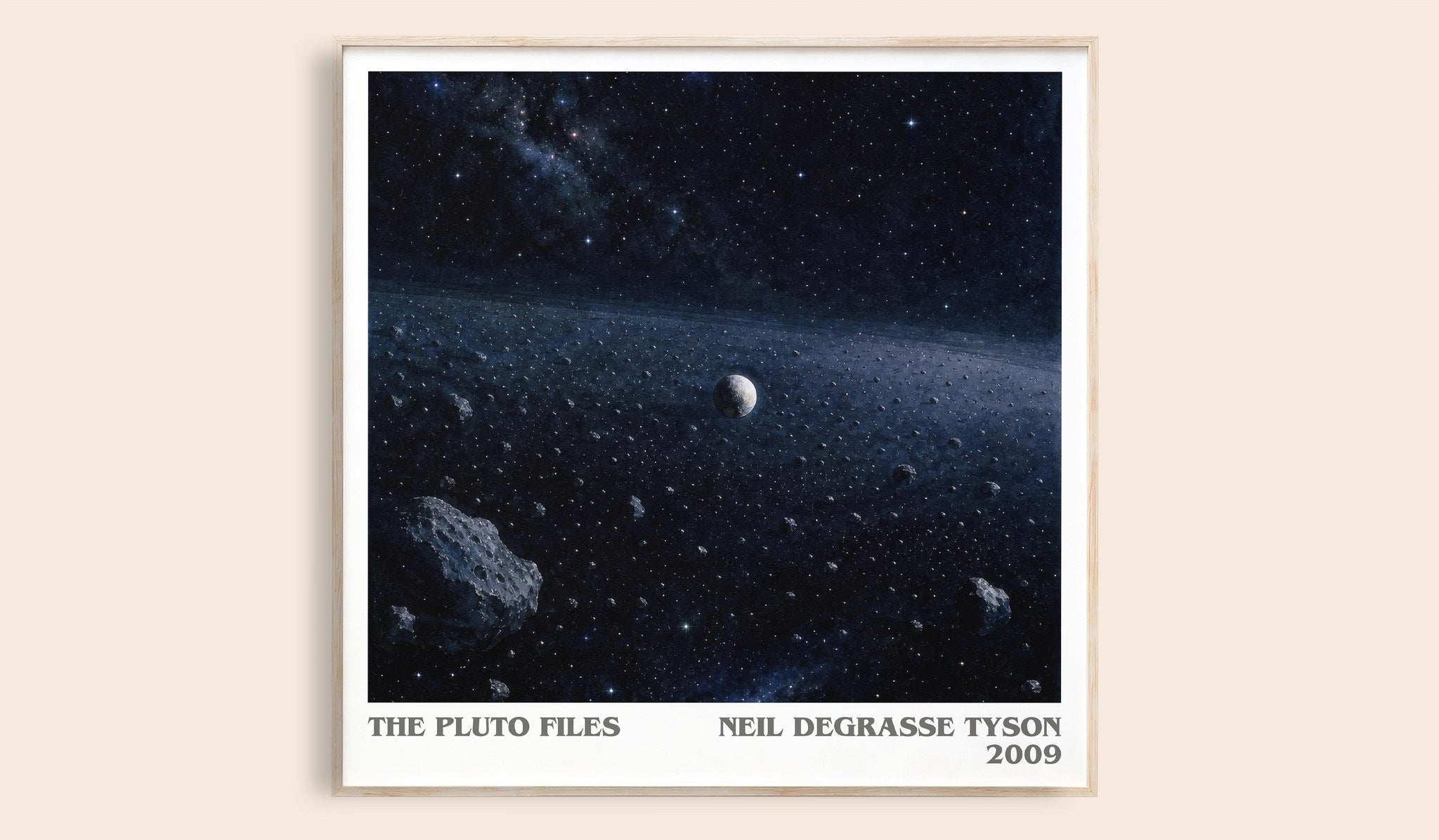 The Pluto Files Literary Art Print by Neil deGrasse Tyson