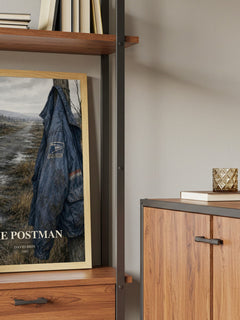 The Postman book watercolour illustration paper finish options – matte satin gloss