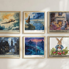 Startide Rising literary art print colour and style options – David Brin book art