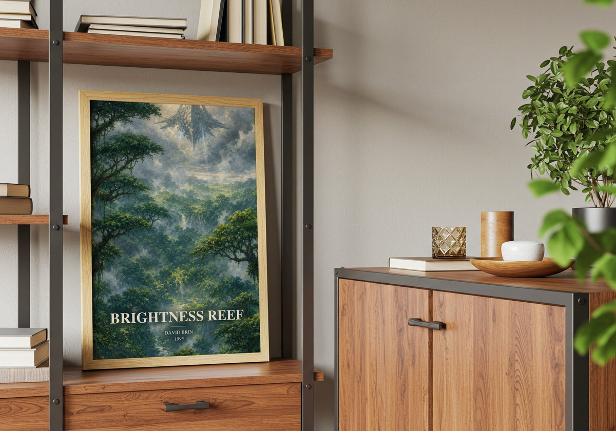 Brightness reef book watercolour illustration paper finish options – matte satin gloss