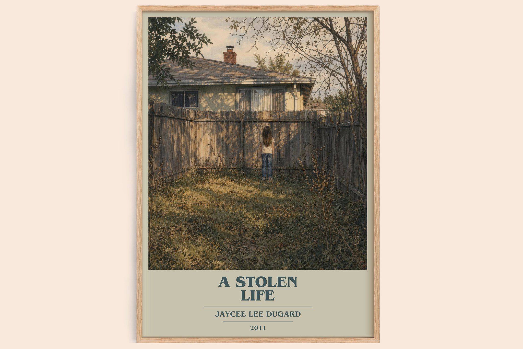 A Stolen Life Book Cover Poster by Jaycee Lee Dugard
