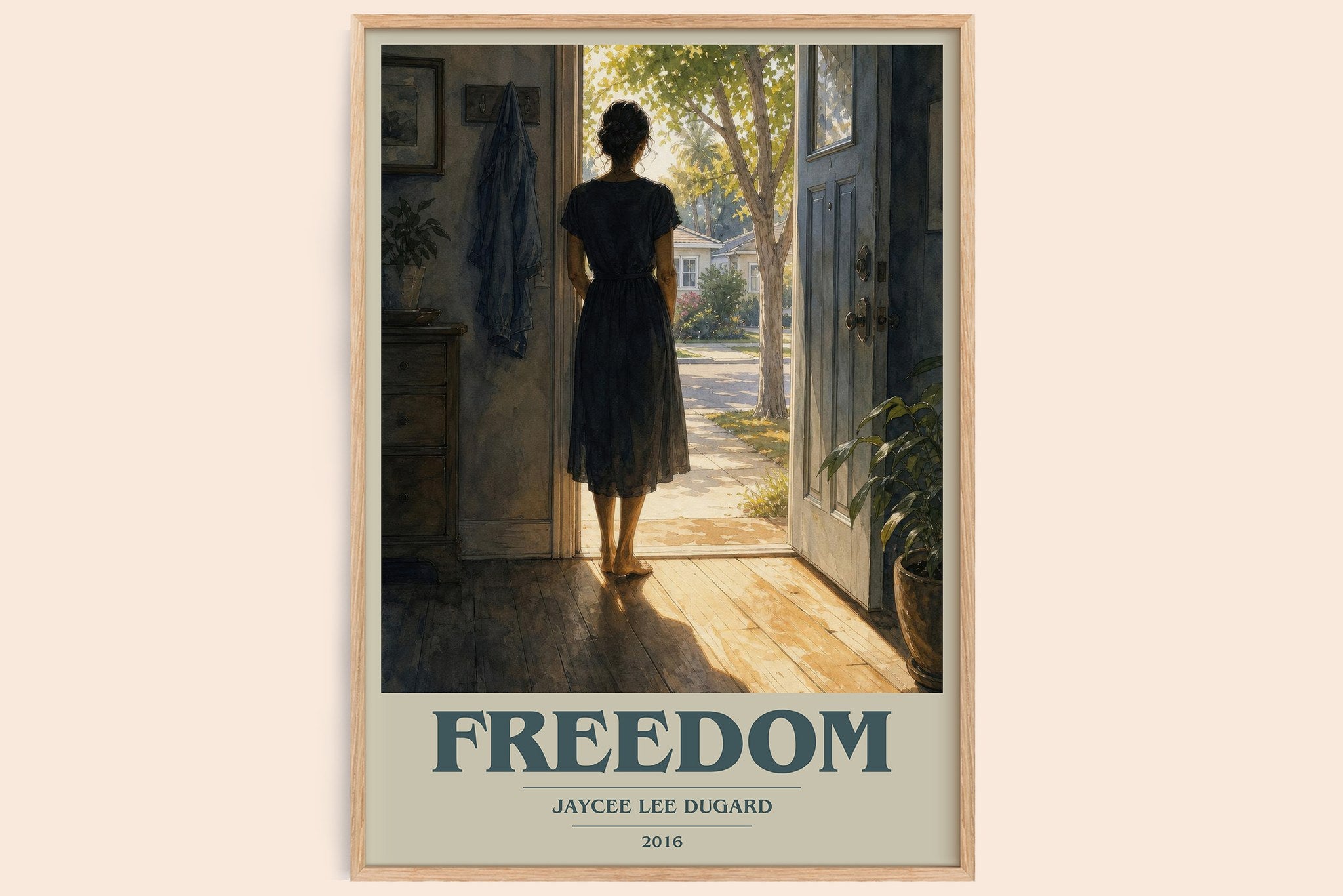 Freedom Book Cover Poster by Jaycee Lee Dugard