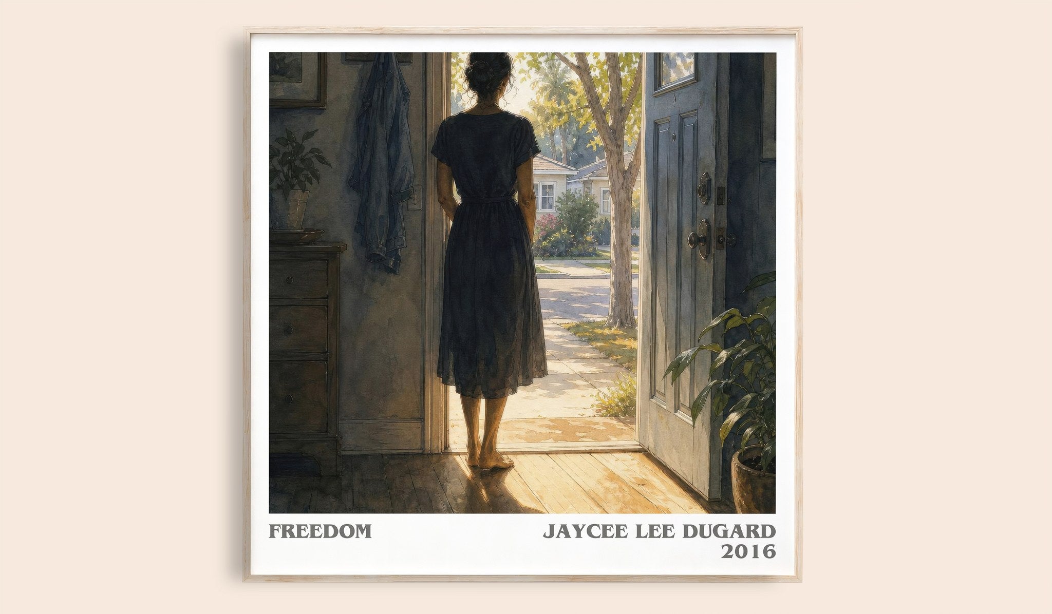 Freedom Literary Art Print by Jaycee Lee Dugard