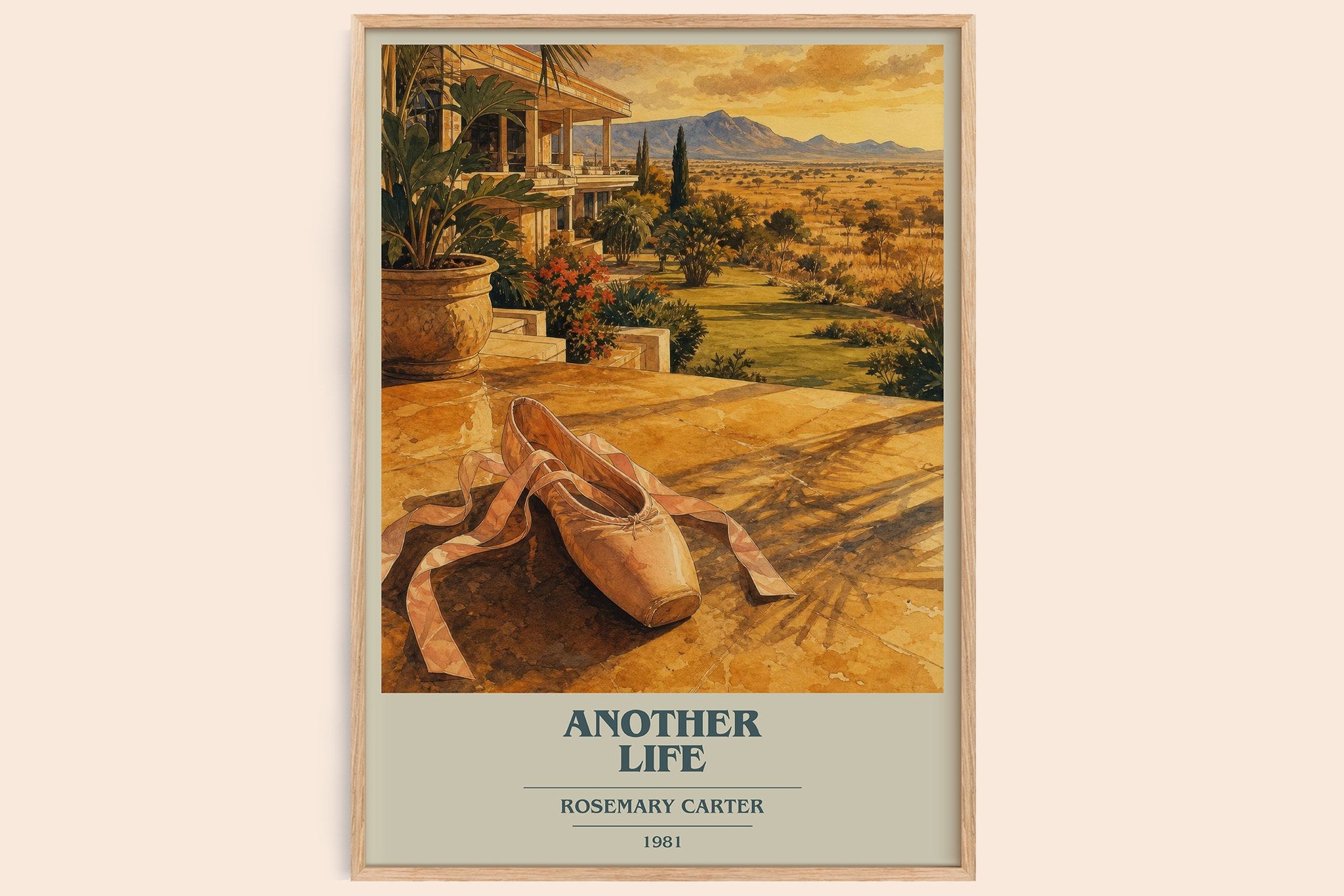Another Life Book Cover Poster by Rosemary Carter