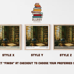 An essay on man literary print in frame leaning in hallway – philosophy wall art