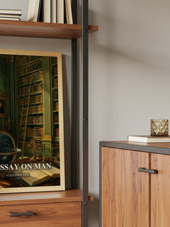 An essay on man book watercolour illustration paper finish options – matte satin gloss