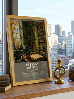 An essay on man Bookish Wall Art by Alexander Pope – image 3